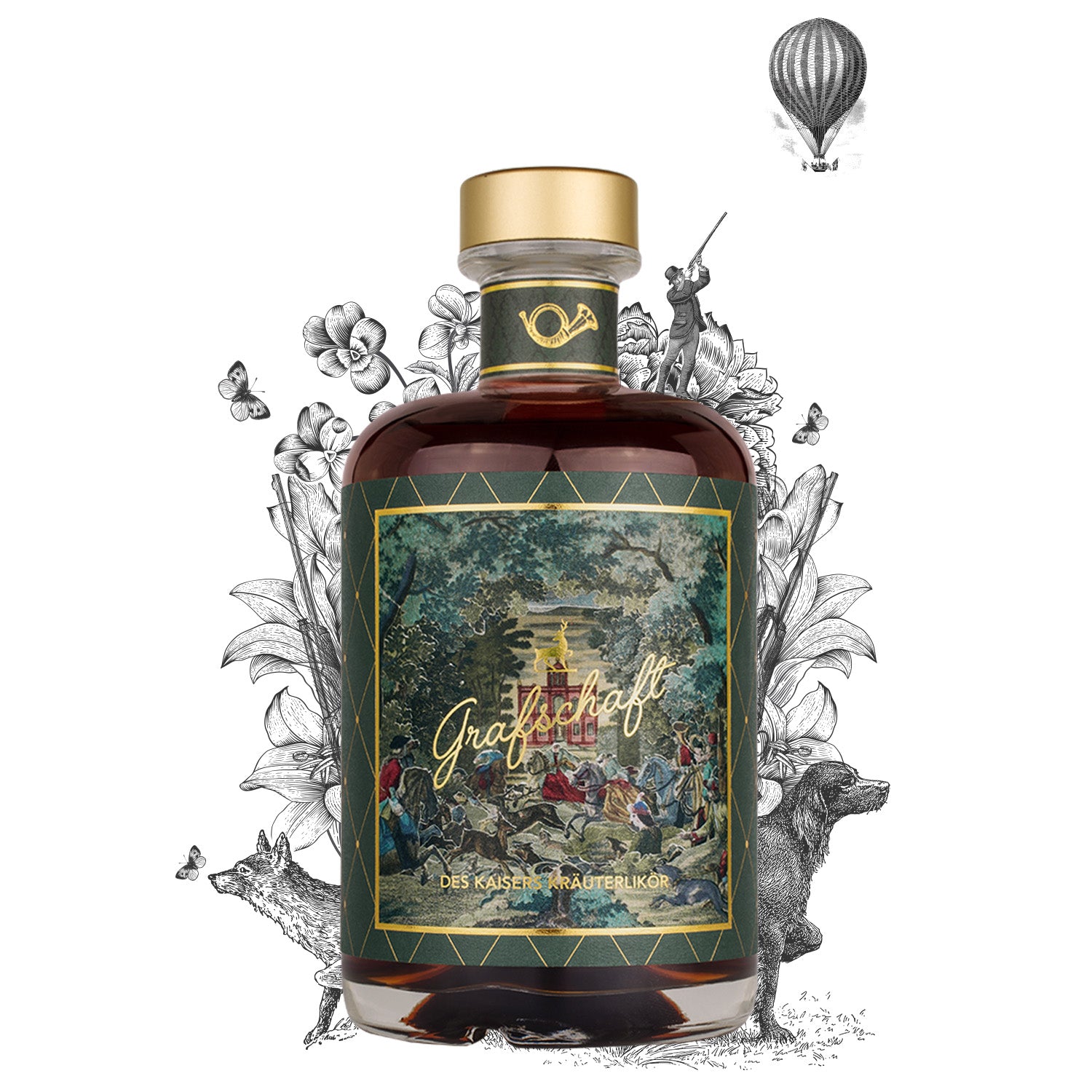 Grafschaft Kräuterlikör 33% vol.