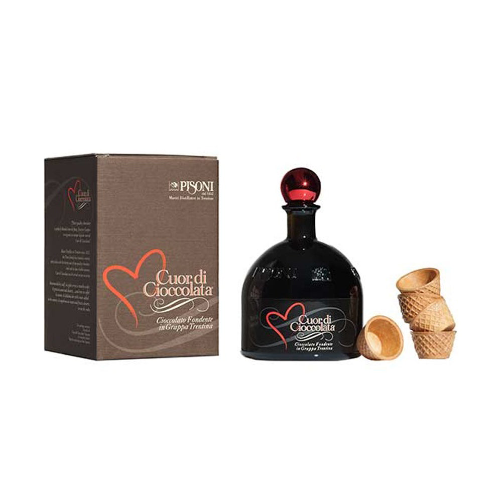 Pisoni Liquore Cuor di Cioccolata 17% Vol.