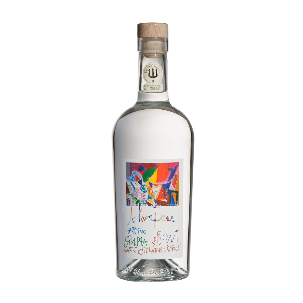 Pisoni Grappa Trentina "Riccardo Schweizer" 40% Vol.