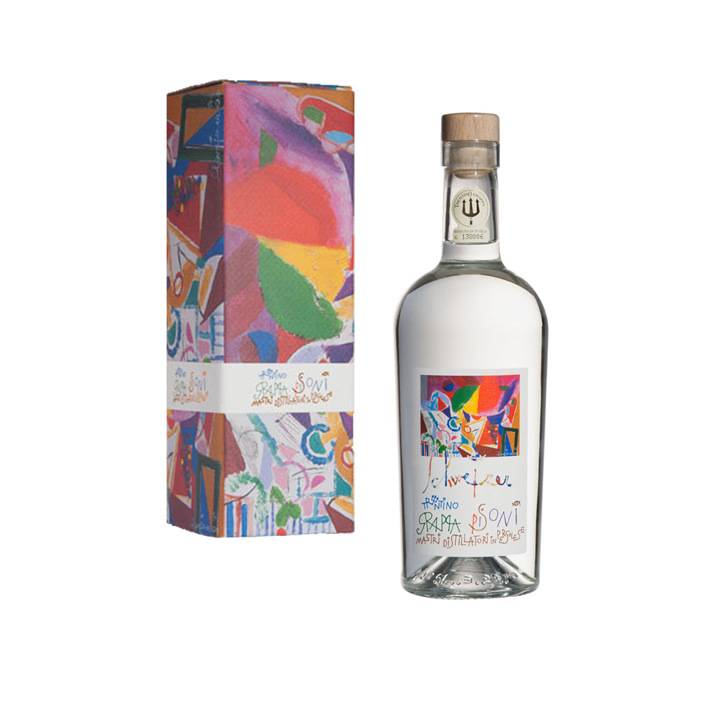 Pisoni Grappa Trentina "Riccardo Schweizer" 40% Vol.