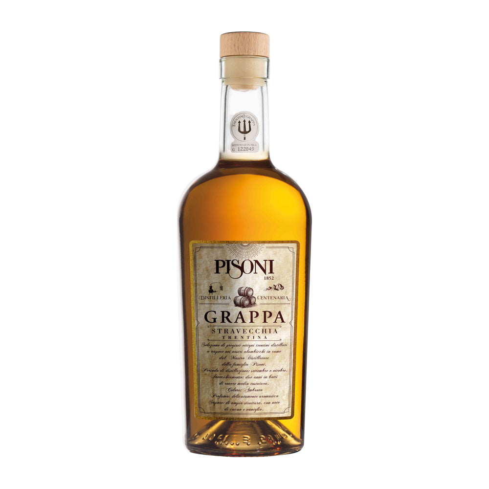 Pisoni Grappa Stravecchia “Centenaria del Sole” 40% Vol.